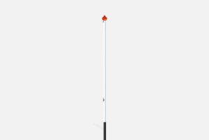 Budget mast - Cilindrische aluminium vlaggenmast