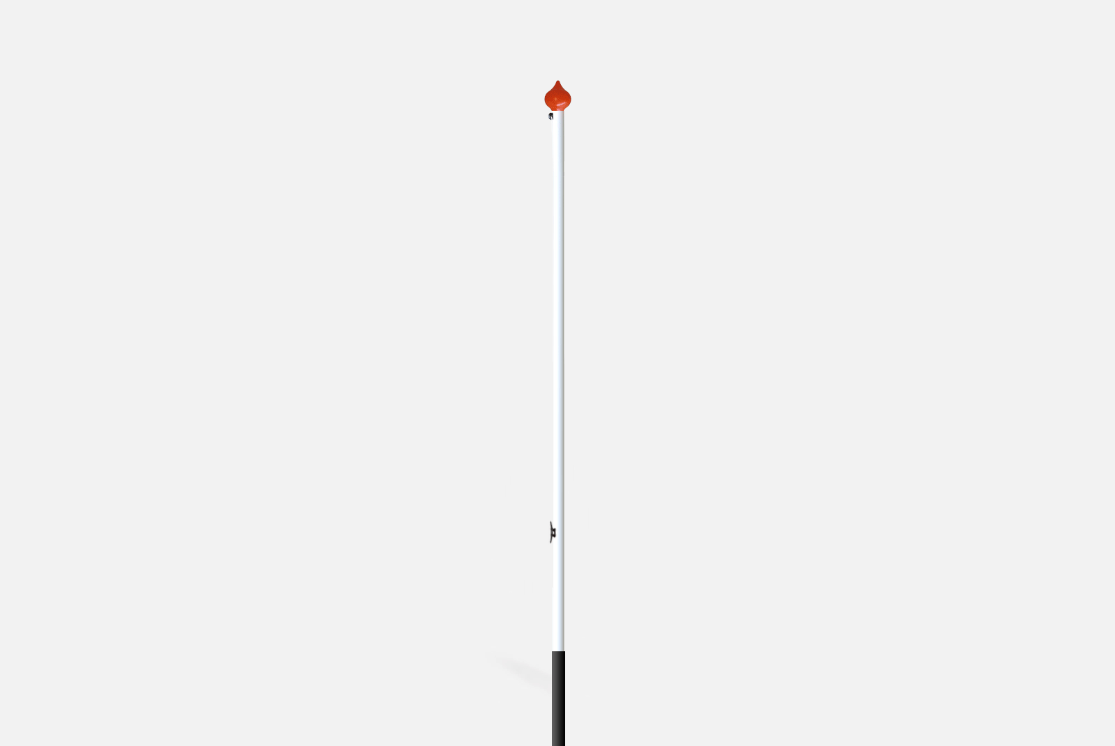 Budget mast - Cilindrische aluminium vlaggenmast