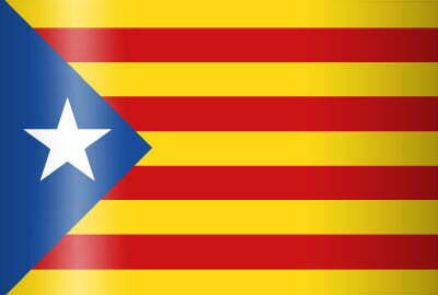 Vlag Catalonië - Afbeelding 2