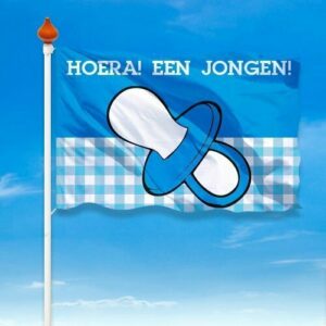 Geboortevlag-jongen