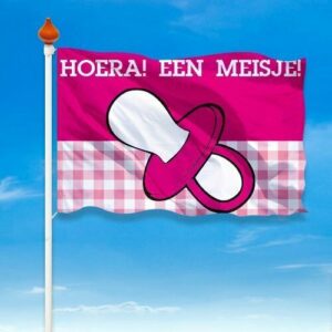 Geboortevlag-meisje