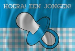 Geboortevlag Jongen
