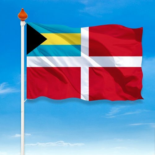 Vlag Bahama's - Afbeelding 2