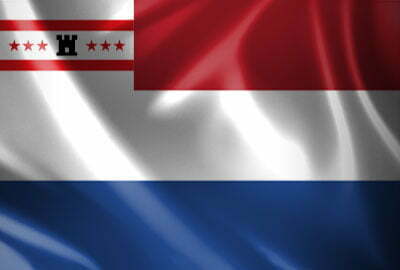 Vlag Nederland Drenthe - Afbeelding 2