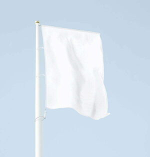 Polyester vlaggenmast met banierhouder baniermast