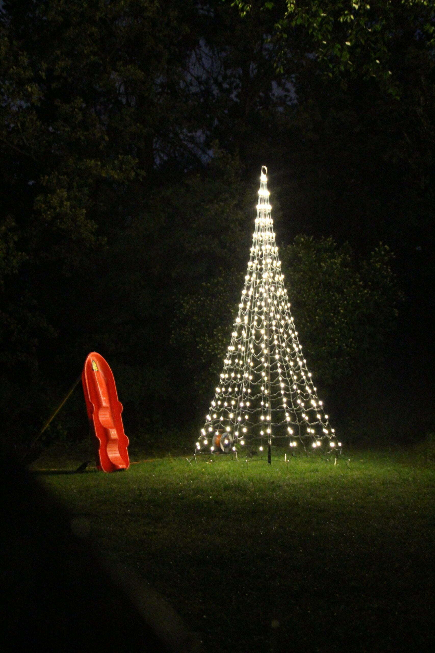 Vlaggenmast Kerstverlichting 180LED staand