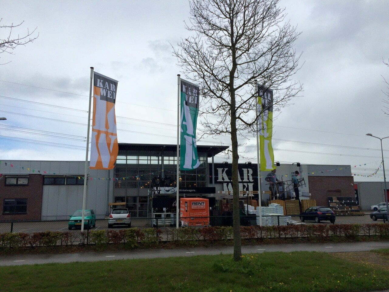 hoogformaat vlag