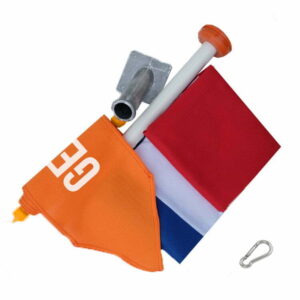 Geslaagd wimpel inclusief vlaggenset
